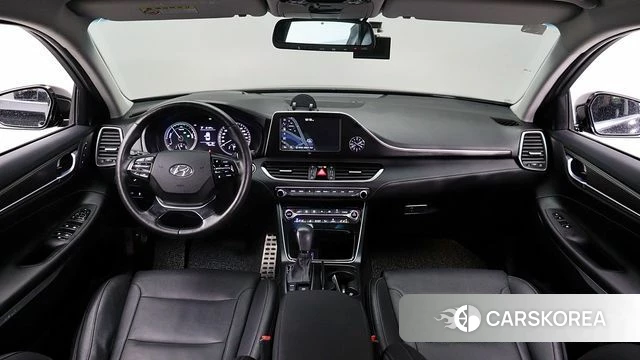 Hyundai Grandeur IG Hybrid 2019 Черный из Кореи, фото 6