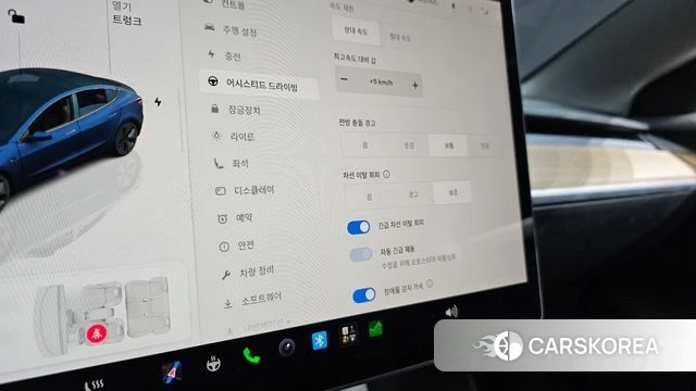 Tesla Model 3 2022 Синий из Кореи, фото 6