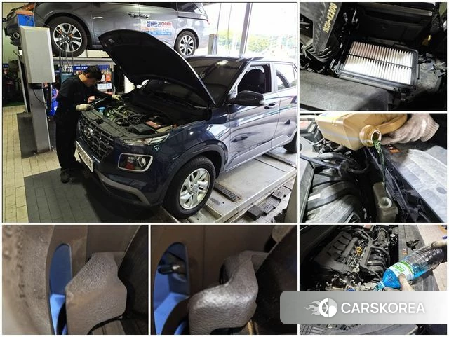 Hyundai Venue 2020 Синий из Кореи, фото 6