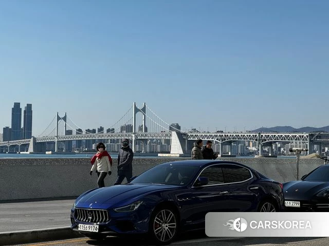 Maserati Ghibli 2020 Синий из Кореи, фото 6