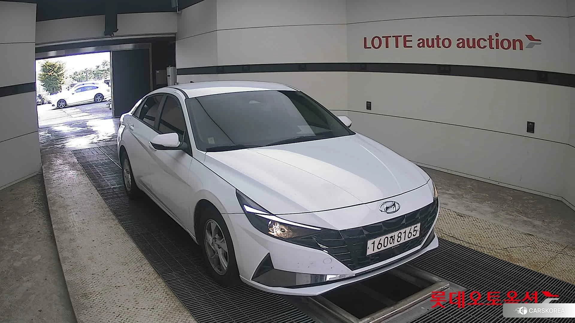 Hyundai Avante 2021 Polar White из Кореи, фото 6
