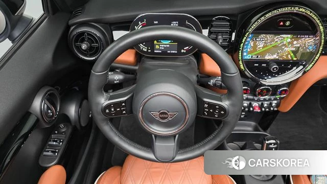 Mini Cooper S Convertible 2022 Песочный из Кореи, фото 6