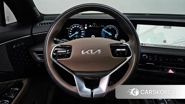 Kia K8 Hybrid 2024 Серый из Кореи, фото 6