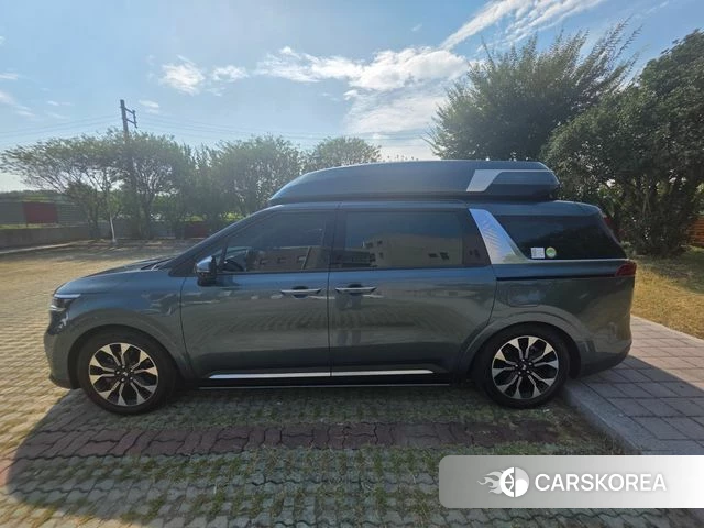 Kia Carnival 4th generation 2021 Небесно-голубой из Кореи, фото 6