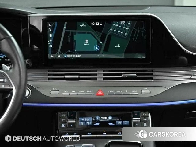 Hyundai The New Grandeur IG Hybrid 2021 Черный из Кореи, фото 6