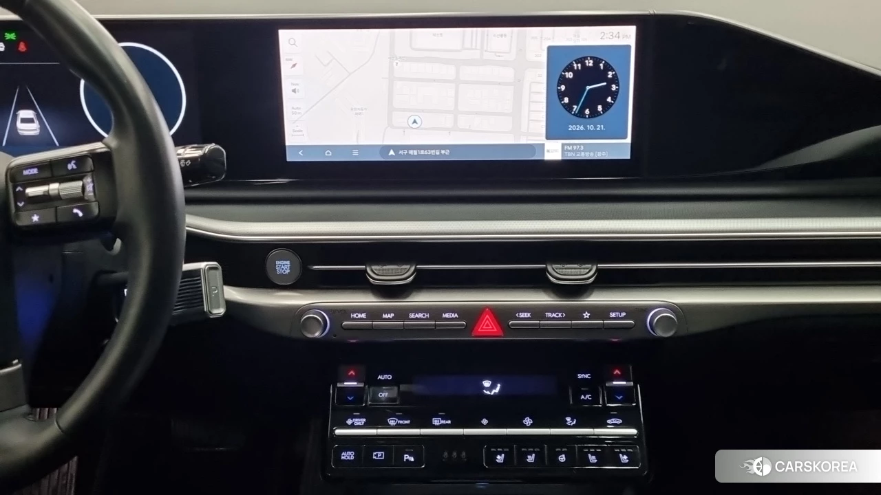 Hyundai Grandeur Hybrid (GN7) 2024 Черный из Кореи, фото 6