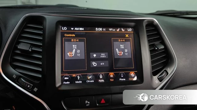 Jeep Cherokee (KL) 2018 Черный из Кореи, фото 6