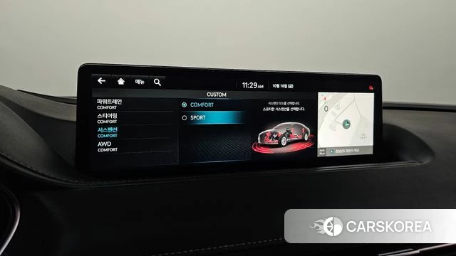 Genesis G80 (RG3) 2023 Черный из Кореи, фото 6