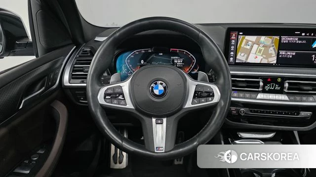 BMW X3 (G01) 2022 Светло-серебряный цвет из Кореи, фото 6