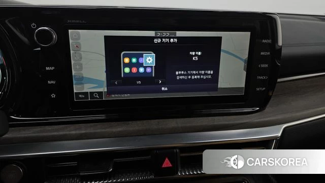Kia K5 3rd generation 2022 Черный из Кореи, фото 6