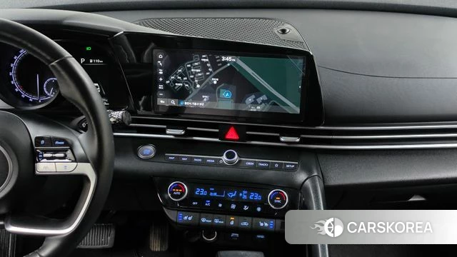 Hyundai Avante Hybrid (CN7) 2022 Белый из Кореи, фото 6
