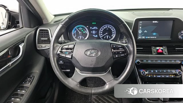 Hyundai Grandeur IG Hybrid 2019 Черный из Кореи, фото 6