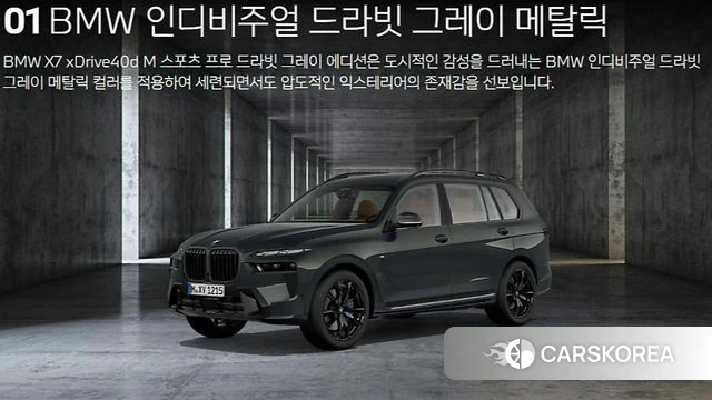 BMW X7 (G07) 2026 Серый из Кореи, фото 6