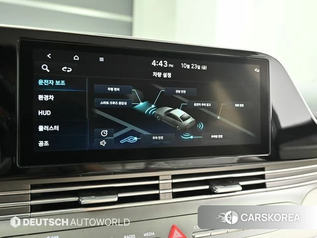Hyundai The New Grandeur IG Hybrid 2022 Черный из Кореи, фото 6