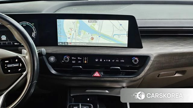 Kia K8 Hybrid 2022 Черный из Кореи, фото 6