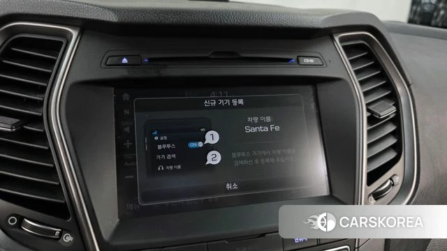 Hyundai Santa Fe The Prime 2018 Синий из Кореи, фото 6