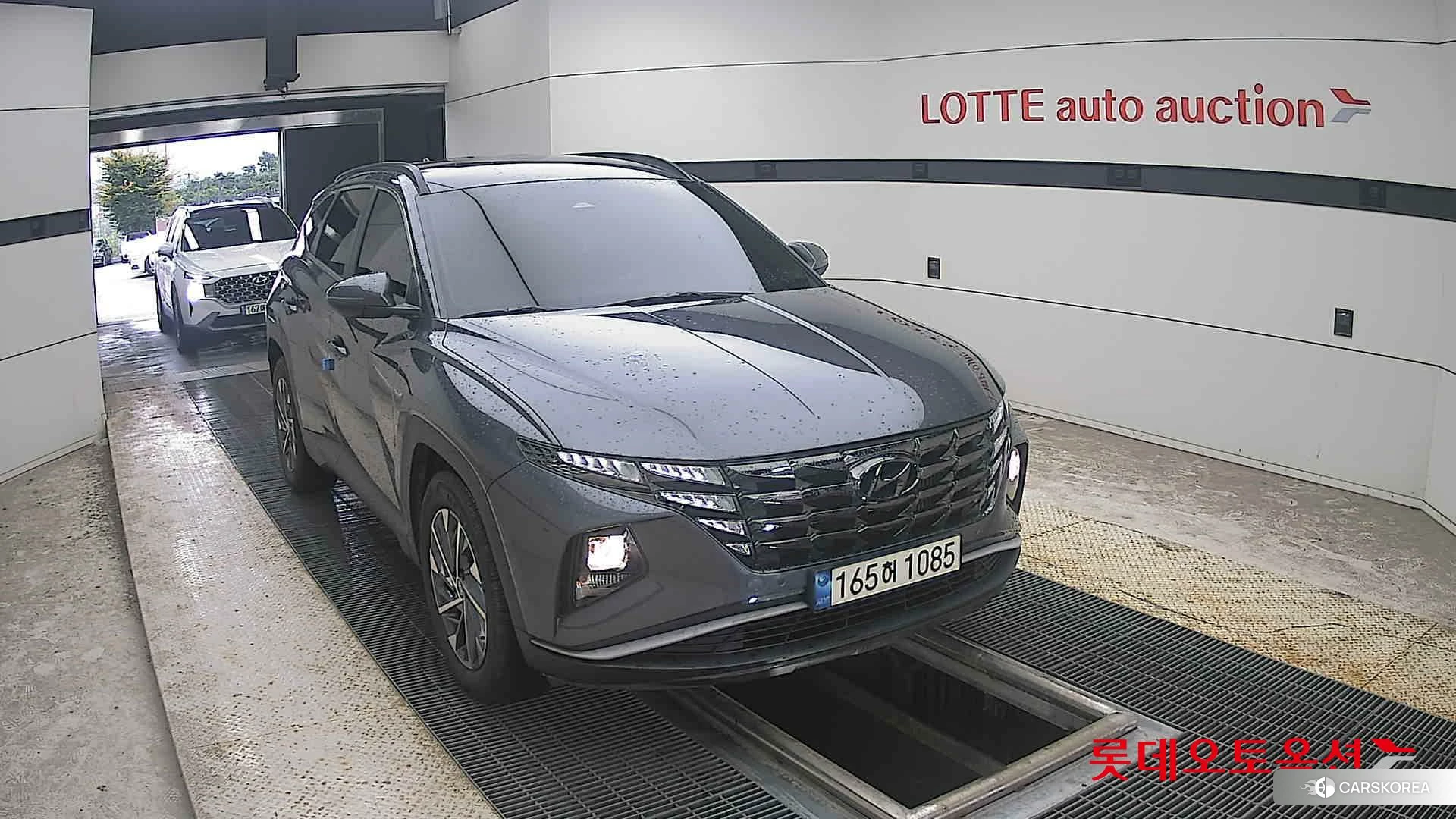 Hyundai Tucson 2022 Titanium Grey Metallic из Кореи, фото 6