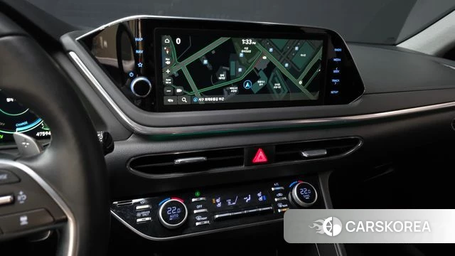Hyundai Sonata Hybrid (DN8) 2023 Черный из Кореи, фото 6