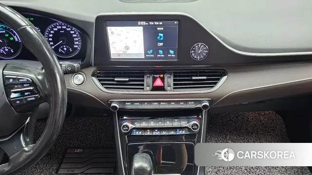 Hyundai Grandeur IG Hybrid 2018 Черный из Кореи, фото 6