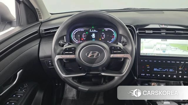 Hyundai Tucson Hybrid (NX4) 2022 Белый из Кореи, фото 6