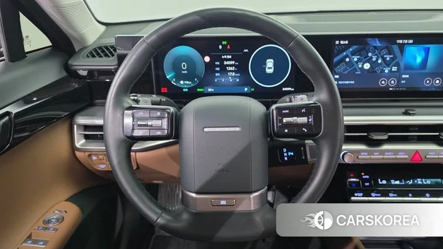 Hyundai Grandeur Hybrid (GN7) 2023 Черный из Кореи, фото 6