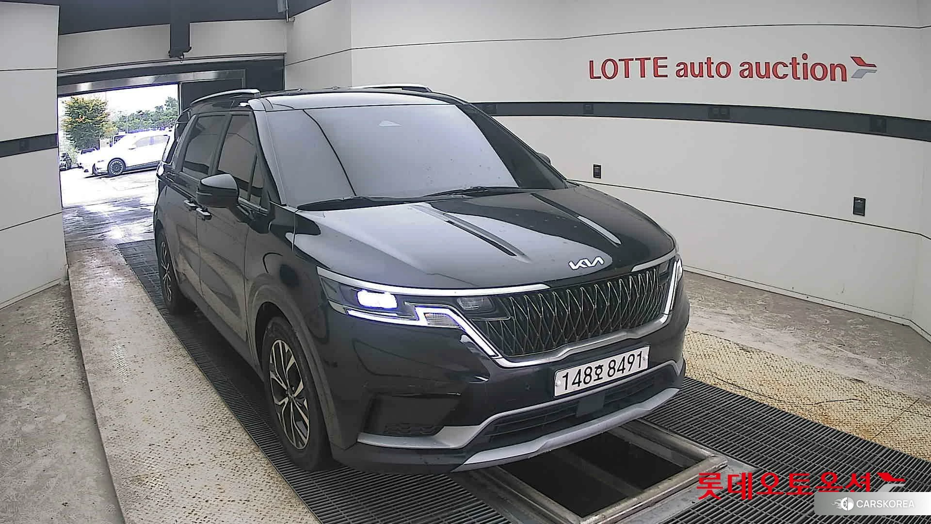 Kia Carnival 2022 Aurora Black Pearl из Кореи, фото 6