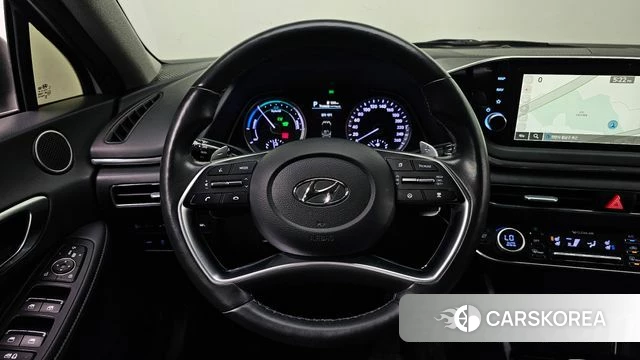 Hyundai Sonata Hybrid (DN8) 2021 Белый из Кореи, фото 6