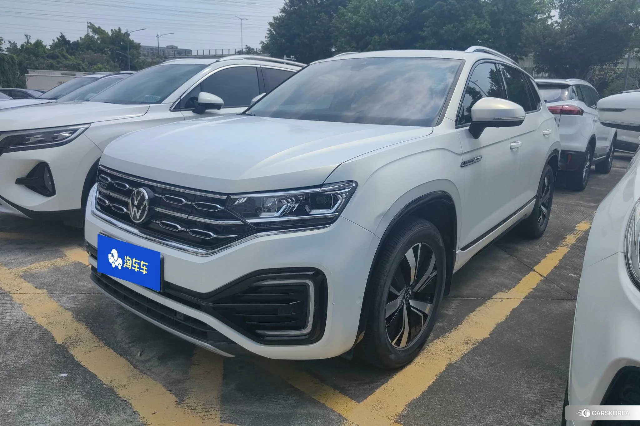 Volkswagen Tayron 2020 Белый из Китая, фото 6