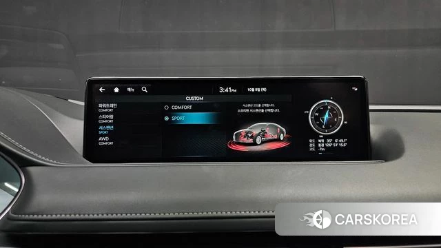 Genesis G80 (RG3) 2023 Черный из Кореи, фото 6