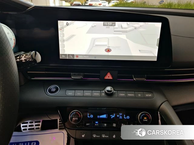 Hyundai The New Avante (CN7) 2024 Темно-зеленый из Кореи, фото 6