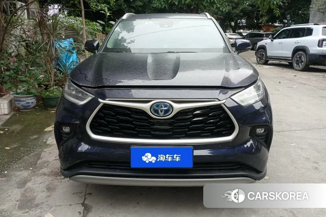 Toyota Highlander 2021 Синий из Китая, фото 6