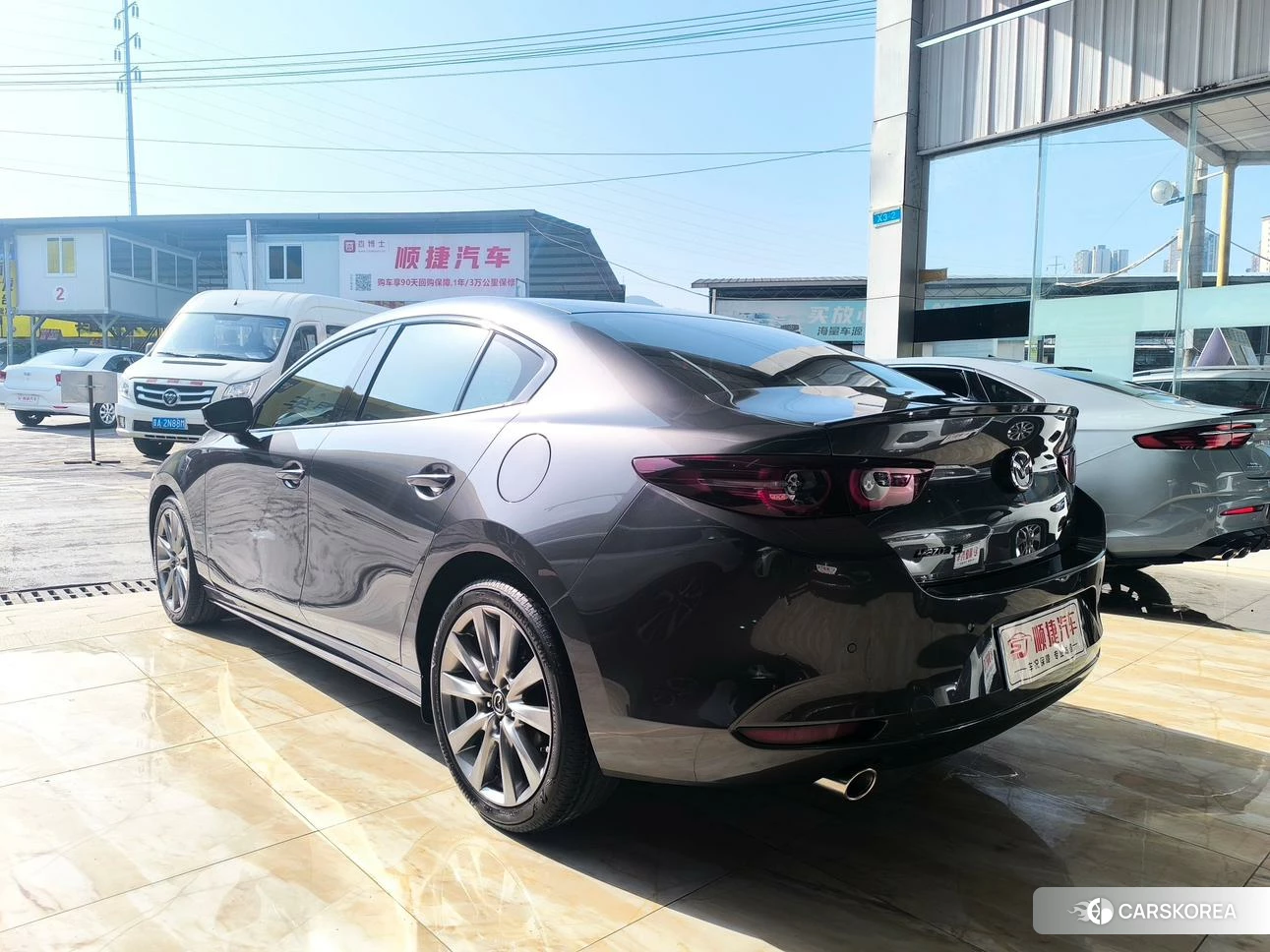Mazda 3 2021 Темно-серый из Китая, фото 6