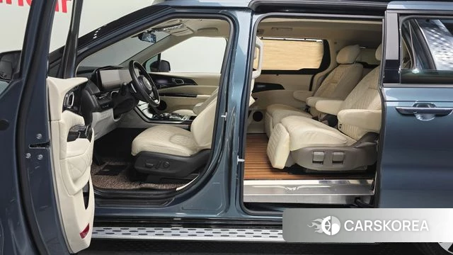 Kia Carnival 4th generation 2021 Небесно-голубой из Кореи, фото 6
