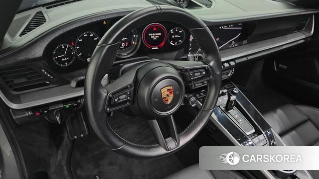 Porsche 911(992) 2021 Серебристо-серый из Кореи, фото 6