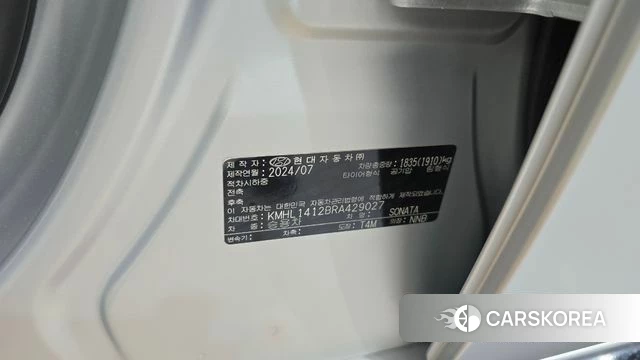 Hyundai Sonata D Edge (DN8) id 4995820 из Кореи 9