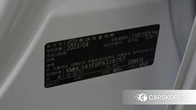 Hyundai Sonata (DN8) id 4941900 из Кореи 9