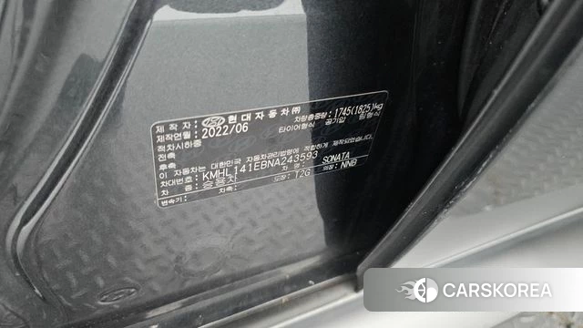 Hyundai Sonata (DN8) id 5034088 из Кореи 9