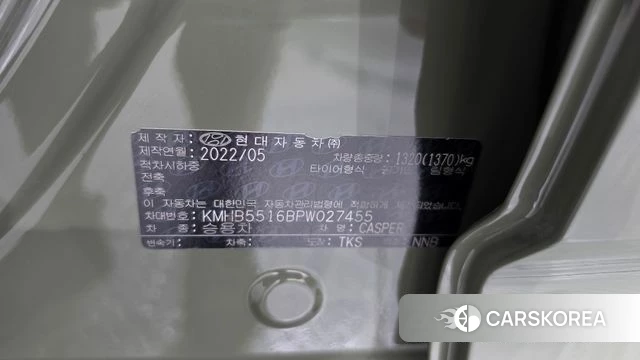 Hyundai Casper id 4779500 из Кореи 9