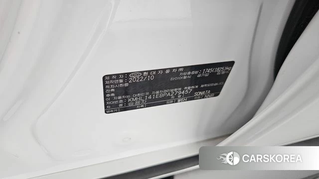 Hyundai Sonata (DN8) id 5040193 из Кореи 9