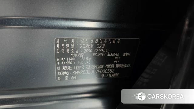 Renault Korea (Samsung) Filant id 4927874 из Кореи 10
