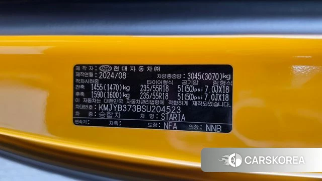 Hyundai Staria id 4950260 из Кореи 10