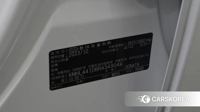 Hyundai Sonata D Edge (DN8) id 4996105 из Кореи 10