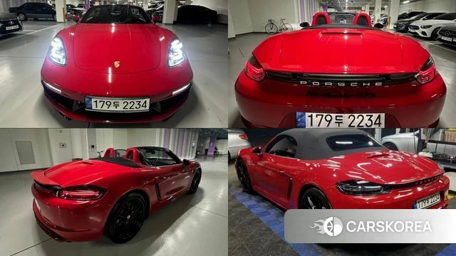 Porsche 718 Boxster id 4960195 из Кореи 10