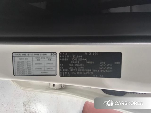 Kia The New K3 2nd generation id 4951209 из Кореи 10