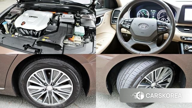 Hyundai Grandeur IG Hybrid id 4698810 из Кореи 11