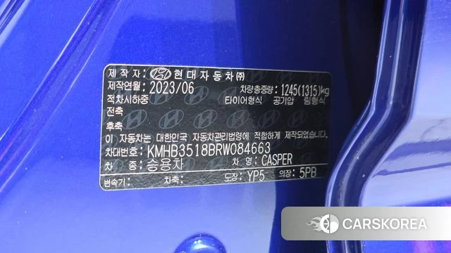 Hyundai Casper id 5052419 из Кореи 11