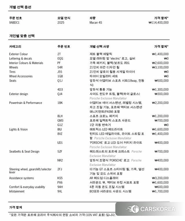 Porsche Makan EV id 4757107 из Кореи 11