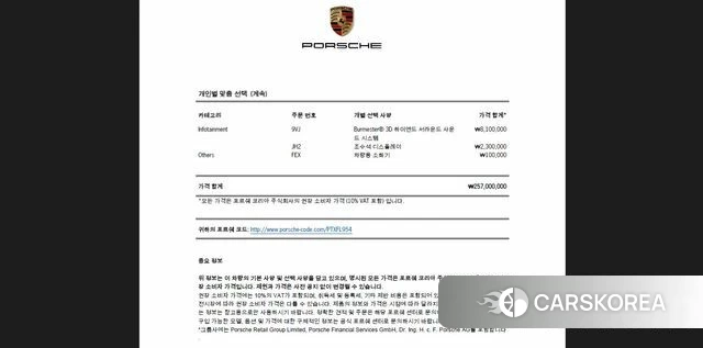 Porsche Panamera (976) id 4949765 из Кореи 11