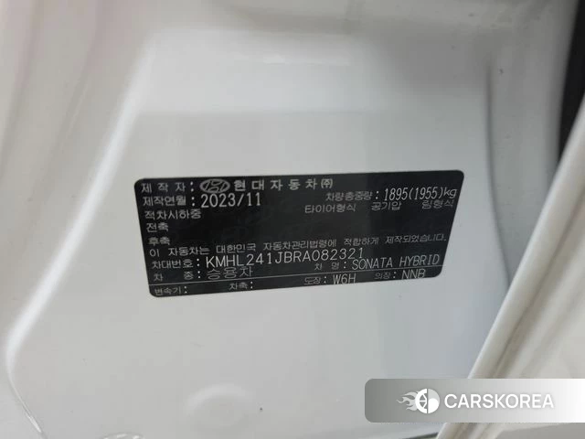Hyundai Sonata D Edge Hybrid (DN8) id 4975340 из Кореи 11