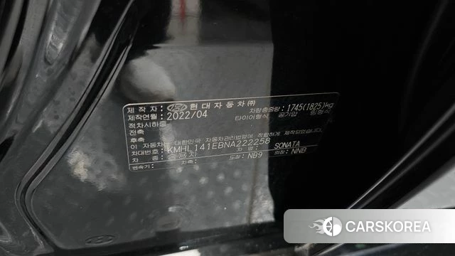 Hyundai Sonata (DN8) id 4529157 из Кореи 11